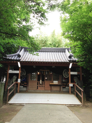 笛田神社　社殿