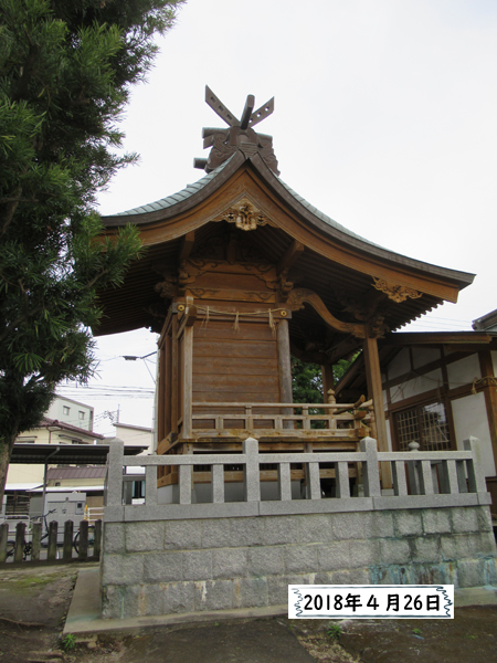 笛田神社熊本地震から２年後稲葉神社